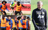 James và Wan-Bissaka lại khiến đồng đội trầm trồ trên sân tập Man Utd