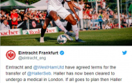 CHÍNH THỨC: Frankfurt xác nhận, chân sút 45 triệu trên đường đến London