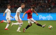 Daniel James gây sốt với pha bứt tốc như tia chớp