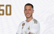 Eden Hazard khoác số áo cực lạ ra mắt Real