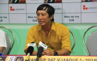 Thua đau HAGL trên sân nhà, HLV Vũ Quang Bảo nói điều tâm đắc với khán giả xứ Thanh
