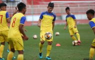 Thầy trò Hoàng Anh Tuấn rèn chiến thuật trước giải U18 Đông Nam Á