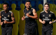 Video Casemiro, James Rodriguez và Eder Militao trở lại tập luyện ở Real Madrid
