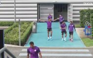 Video Aguero, Jesus trở lại luyện tập cùng Man City
