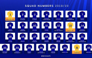 Chelsea công bố số áo, nhà vô địch Copa America lĩnh ấn tiên phong!