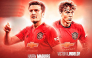 Có Harry Maguire, M.U đang sở hữu cặp trung vệ tấn công bậc nhất nước Anh