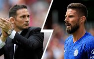 Giroud nhận được lời khen từ HLV Lampard trước đại chiến
