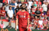 Mohamed Salah bất lực trong ngày vận đen đeo bám Liverpool