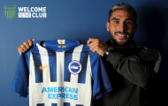 CHÍNH THỨC! Brighton chiêu mộ thành công 'sát thủ' 25 bàn