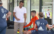 Video Lucas Hernandez nuốt trọn giáo án buổi tập đầu với Bayern
