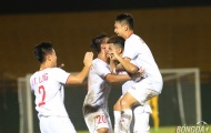Nguyên Hoàng tỏa sáng, U18 Việt Nam thắng dễ U18 Singapore