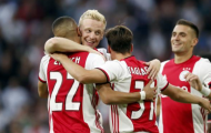 Cựu sao Man Utd đá vị trí lạ, Ajax hủy diệt đối thủ trên sân nhà