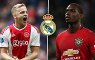 Quên Pogba đi, Van de Beek chính xác là người Real cần hiện tại