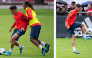 Coutinho 'hút' máy quay trong buổi tập đầu tiên tại Bayern