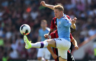 Vượt Ozil, De Bruyne trở thành 'Vua kiến tạo' ở Premier League