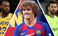 Lập siêu phẩm, Griezmann có màn cosplay LeBron James cực kỳ sáng tạo