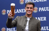 Niềm vui rạng rỡ của Coutinho khi chụp ảnh cùng toàn đội Bayern