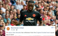 NÓNG! Sao Man Utd bất ngờ chấn thương, lỡ cơ hội ra mắt tuyển Anh