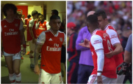SỐC! Đồng đội mắc sai lầm, Lacazette 'chỉ đạo' cực gắt trong đường hầm