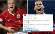 Đánh bại Van Dijk, huyền thoại Man Utd được chọn là trung vệ hay nhất lịch sử Premier League
