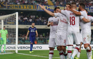 'Vua dội bom' ghi bàn, AC Milan nhọc nhằn vượt ải Verona