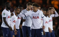 Sao muốn ra đi sút hỏng penalty, Tottenham cay đắng bị loại bởi đội Hạng Ba