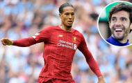 Thất bại ở FIFA The Best, Van Dijk vẫn được huyền thoại Brazil ủng hộ giành Quả bóng Vàng