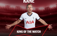 10 'vị vua' vòng 7 Premier League: 'Cỗ máy' tắc bóng; Bản lĩnh Harry Kane