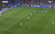 CHOÁNG! Messi biến 4 hậu vệ Inter thành 'gã hề' trước khi chuyền cho Suarez