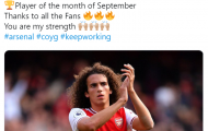 'Ông hoàng tháng 9' của Arsenal nói lời khiến fan tan chảy