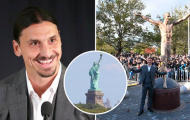 Được tạc tượng, Ibrahimovic lại tuyên bố ngạo nghễ