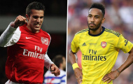 Đội hình xuất sắc nhất Arsenal một thập kỷ qua: Van Persie 'in', Aubameyang 'out'