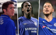 Hazard và Kante lọt vào ĐHTB Chelsea 10 năm qua