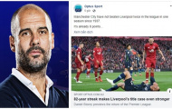 Man City và bài toán khó mang tên Liverpool ở NHA trong hơn 8 thập kỷ qua