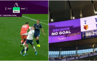 SỐC! VAR nói không, trọng tài vẫn cho Tottenham bàn thắng