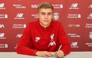 Sát thủ trẻ 2 lần xé lưới Everton ký hợp đồng chuyên nghiệp với The Kop