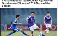 Báo châu Á: HLV Park Hang-seo bỏ quên cầu thủ xuất sắc nhất V-League 2019