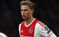 'Những cầu thủ mới của Ajax chưa đủ sức thay Frenkie de Jong'