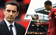 Gary Neville nói về sao Liverpool: ''Anh ấy phải nghiêm túc nhìn lại vấn đề phòng ngự''