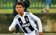 Thống kê gây choáng của Cristiano Ronaldo Jr ở đội trẻ Juventus