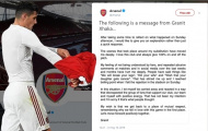 NÓNG: Xhaka đăng đàn giải thích lý do nổi khùng và xin lỗi NHM Arsenal