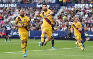 Vẻ mặt không nói nên lời của Messi khi chứng kiến Barca 'tặng' 3 điểm cho Levante