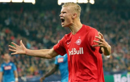 Juventus, Man Utd chú ý! RB Salzburg đã ra giá cho “quái thú” Na Uy