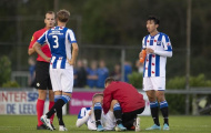 Văn Hậu ra sân đá chính, Jong Heerenveen thua thảm 0-6