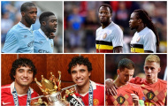 'Đôi cánh lỗi' Man Utd và 9 cặp anh em từng khoác chung màu áo