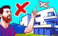Quyền lực tối thượng, không máy bay nào được phép bay qua nhà Messi?