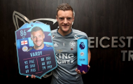 Ở tuổi 32, Vardy đang vượt cả Messi