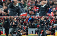 Ức chế vì VAR, Pep Guardiola mất kiểm soát, múa may loạn xạ bên ngoài đường biên