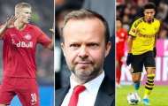 Ed Woodward chốt danh sách, đã rõ 8 mục tiêu của Man Utd trong mùa Đông