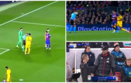 Suarez sút bóng vào đầu trọng tài; Thẻ vàng kỳ lạ cho Messi và Jurgen Klopp
